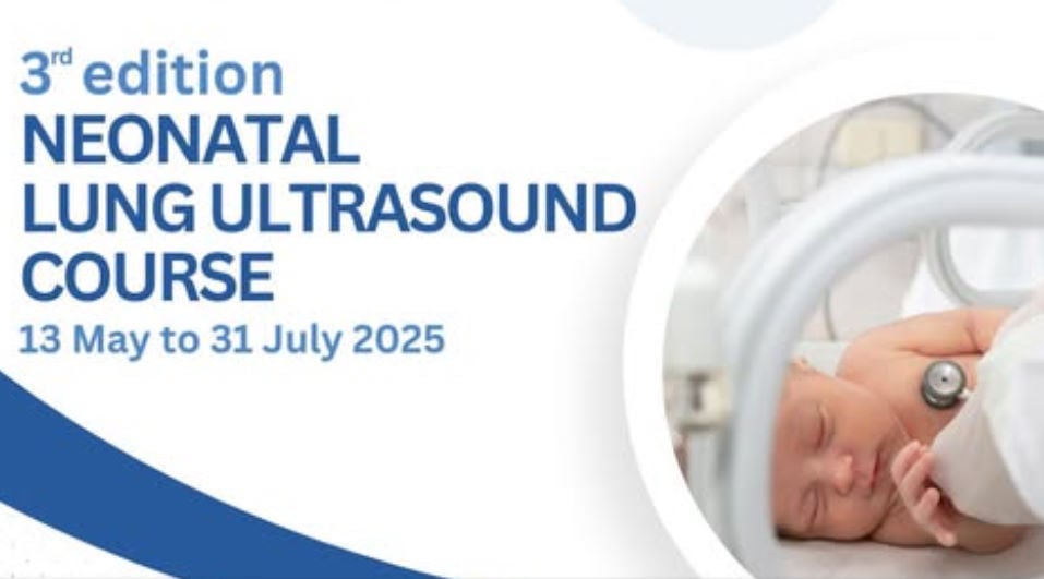 MCA Scientific Events ESPNIC Neonatal Lung Ultrasound Course 3rd Edition 2025 MCA Scientific Events ESPNIC Neonatal Lung Ultrasound Course 3rd Edition 2025