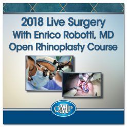 Quality Medical Publishing 2018 Live Surgery With Enrico Robotti Open Rhinoplasty Course