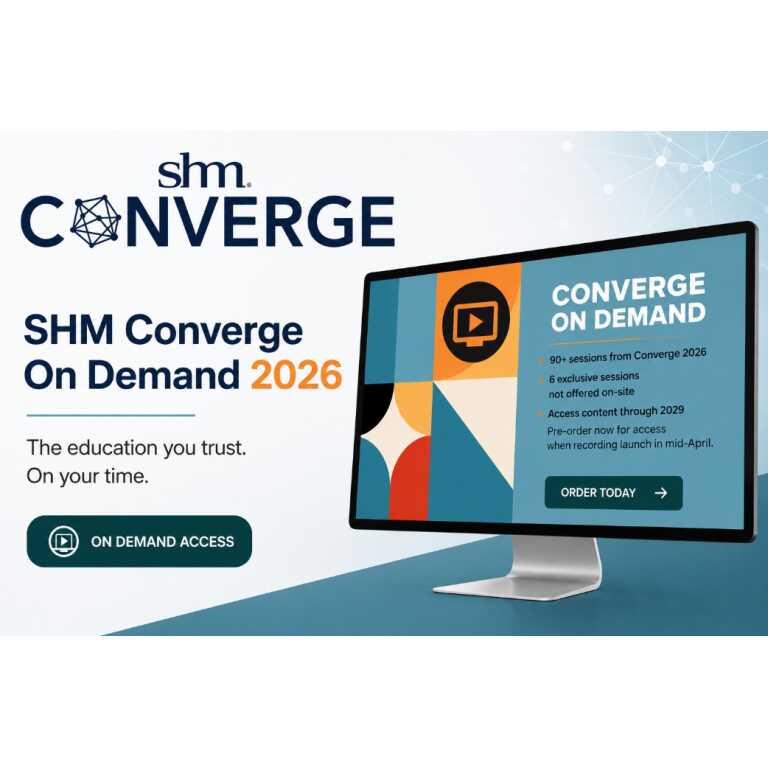 SHM Converge On Demand 2026 SHM Converge On Demand 2026