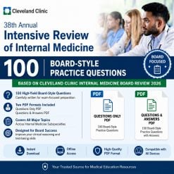 Cleveland Clinic Internal Medicine Board Style Question Bank 2026