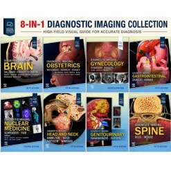 Diagnostic Imaging Collection 2026 (8 Latest Editions) Original PDF Bundle – Brain, Spine, GI, Obstetrics, Gynecology, Head & Neck, Nuclear Medicine & Genitourinary
