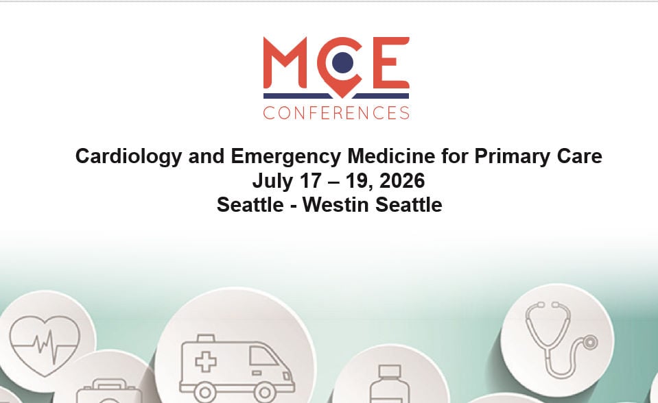 MCE Conferences Primary Care Update Dermatology, Obesity Medicine and Women’s Health Jul 17, 2026 – Jul 19, 2026 MCE Conferences Primary Care Update Dermatology, Obesity Medicine and Women’s Health Jul 17, 2026 – Jul 19, 2026